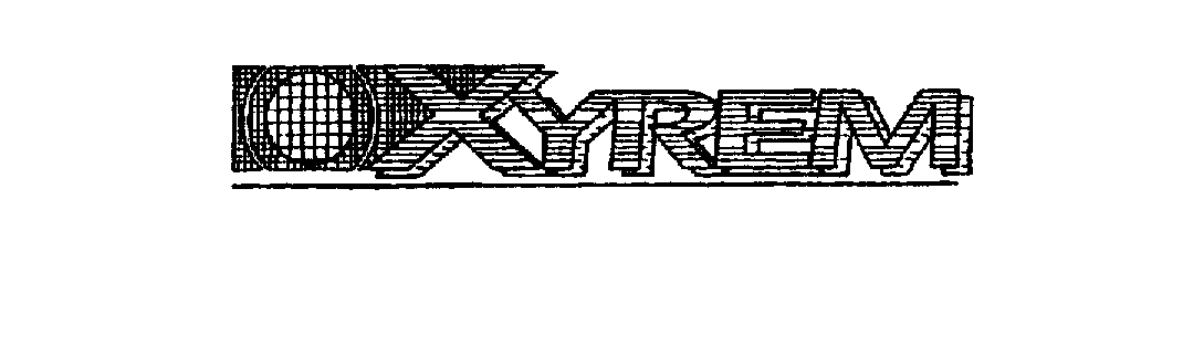 Trademark Logo XYREM