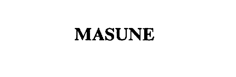 MASUNE
