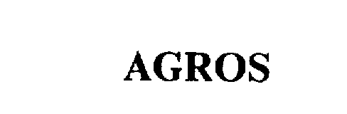 Trademark Logo AGROS