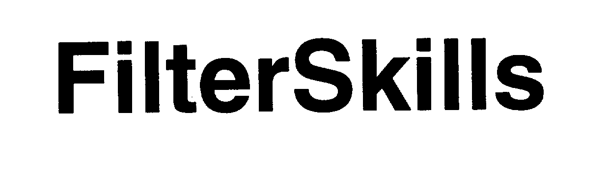 Trademark Logo FILTERSKILLS