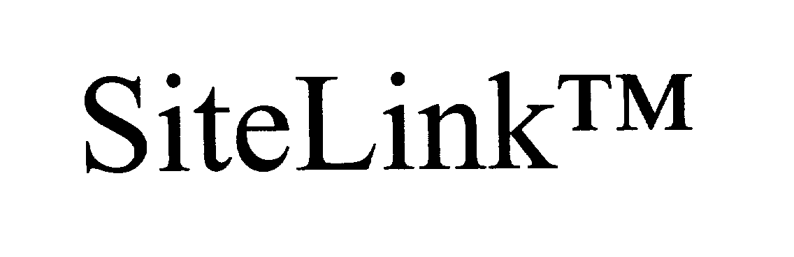 Trademark Logo SITELINK