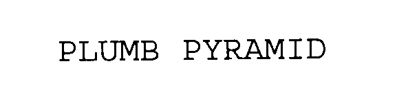 PLUMB PYRAMID