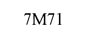 Trademark Logo 7M71