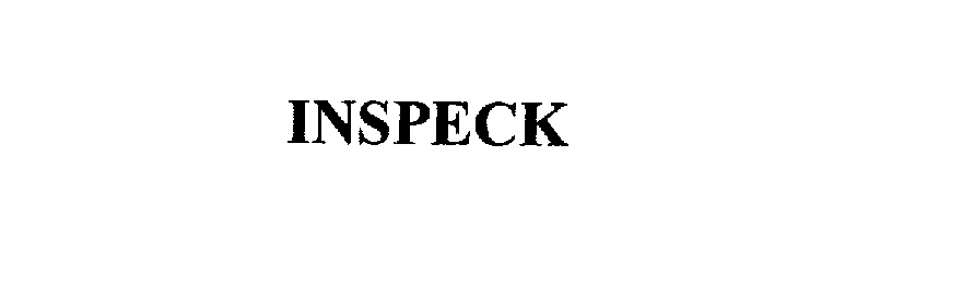 Trademark Logo INSPECK