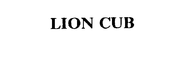  LION CUB