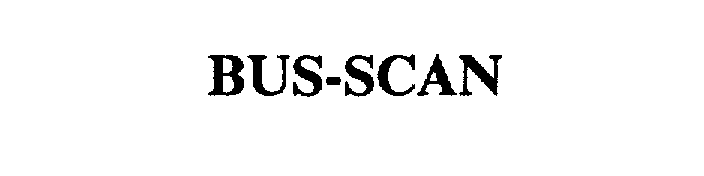 Trademark Logo BUS-SCAN