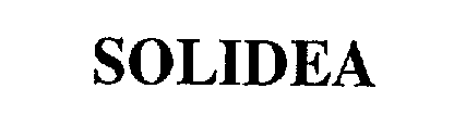 Trademark Logo SOLIDEA