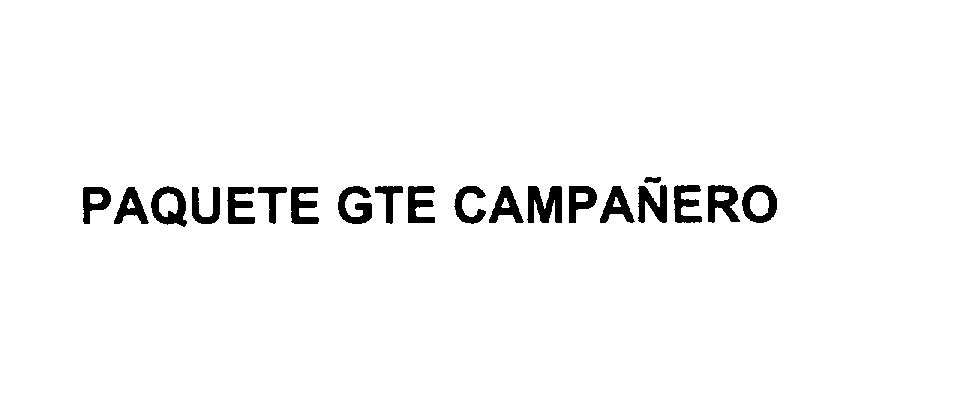  PAQUETE GTE CAMPANERO