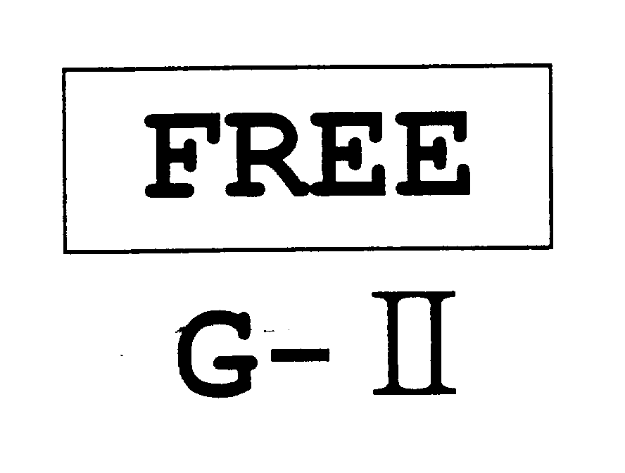 Trademark Logo FREE G-II