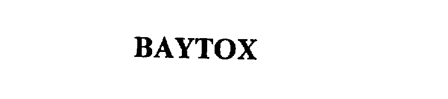 Trademark Logo BAYTOX
