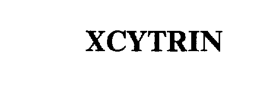 Trademark Logo XCYTRIN