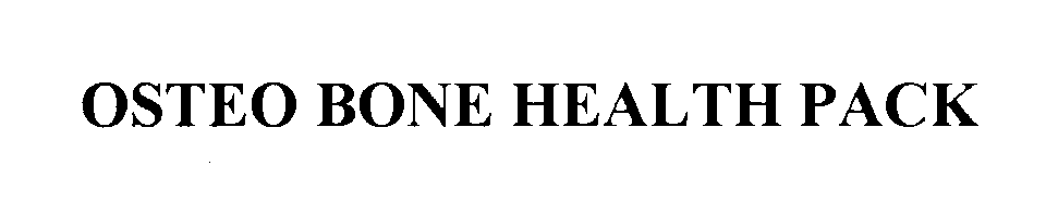 OSTEO BONE HEALTH PACK