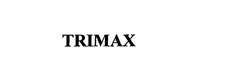 Trademark Logo TRIMAX