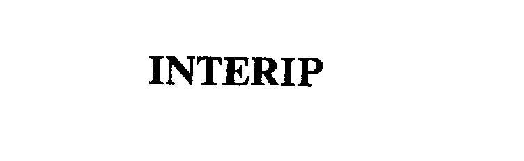 Trademark Logo INTERIP
