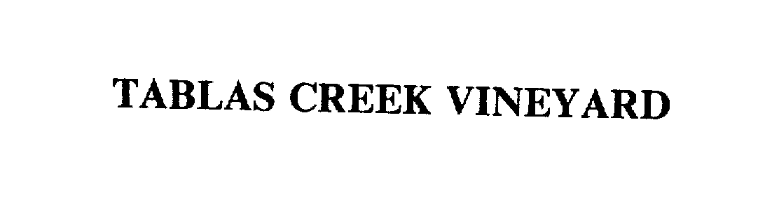 Trademark Logo TABLAS CREEK VINEYARD