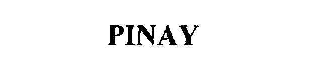 Trademark Logo PINAY