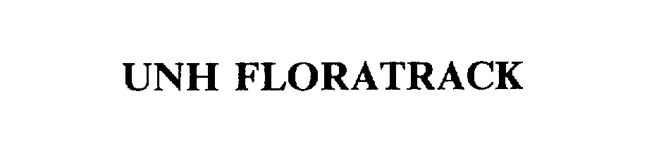 Trademark Logo UNH FLORATRACK