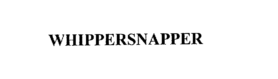 Trademark Logo WHIPPERSNAPPER