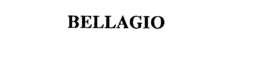 Trademark Logo BELLAGIO