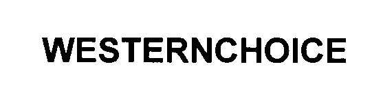 Trademark Logo WESTERNCHOICE