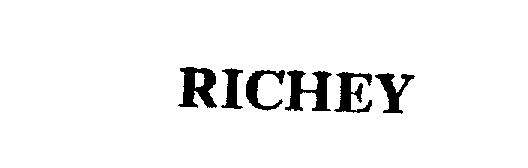 Trademark Logo RICHEY