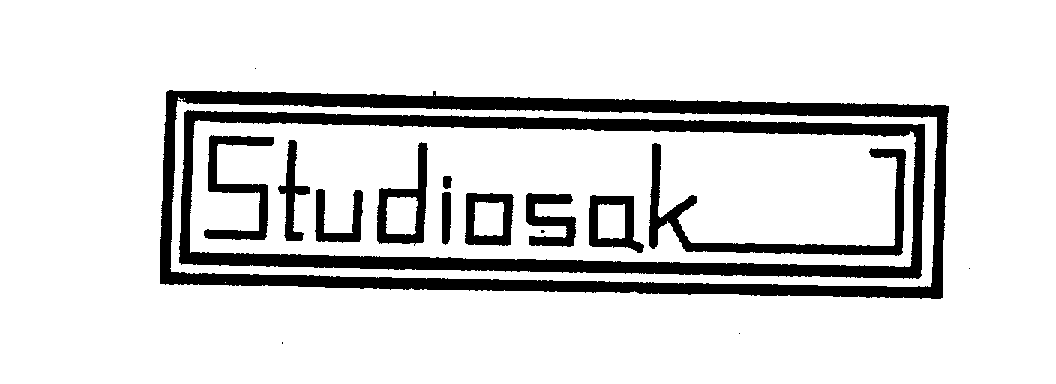 Trademark Logo STUDIOSAK