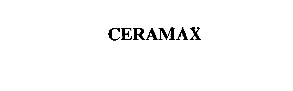 Trademark Logo CERAMAX