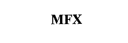 Trademark Logo MFX
