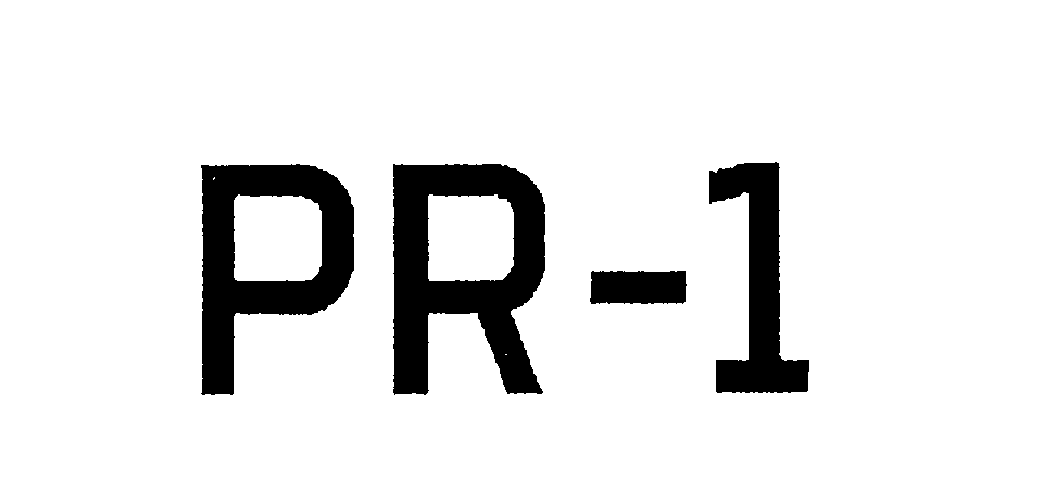 Trademark Logo PR-1
