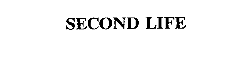 Trademark Logo SECOND LIFE