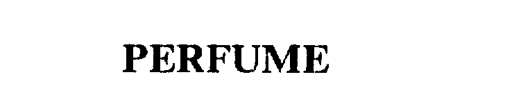 Trademark Logo PERFUME