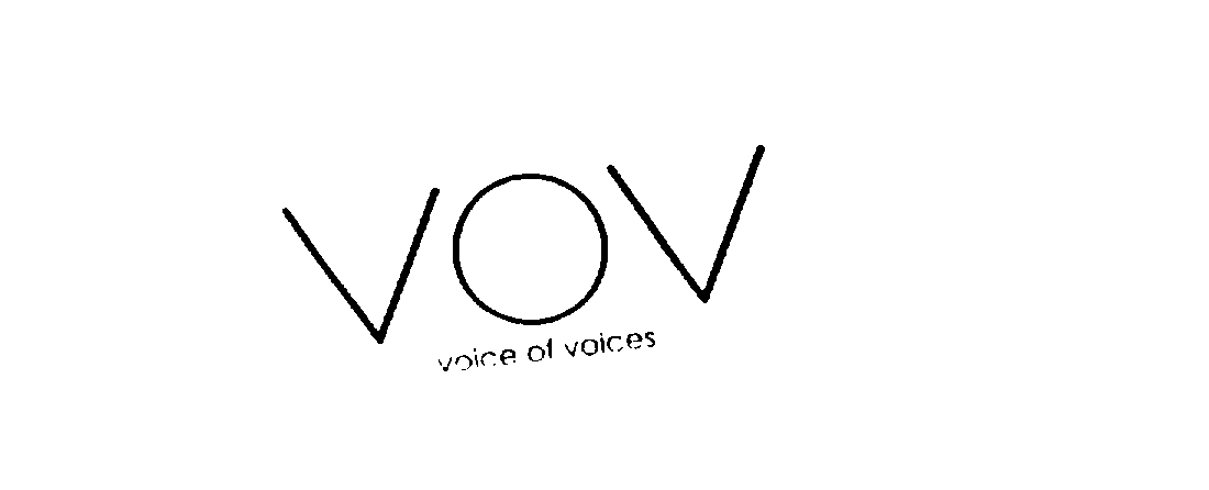 Trademark Logo VOV VOICE OF VOICES