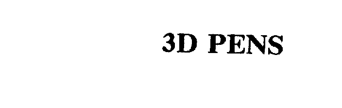  3D PENS