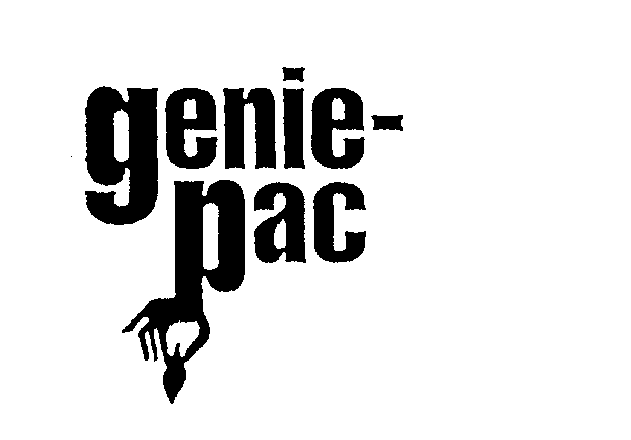 Trademark Logo GENIE-PAC