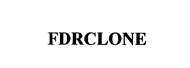  FDRCLONE