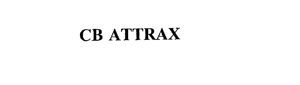 Trademark Logo CB ATTRAX