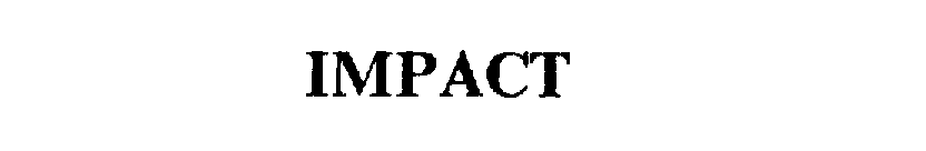 Trademark Logo IMPACT