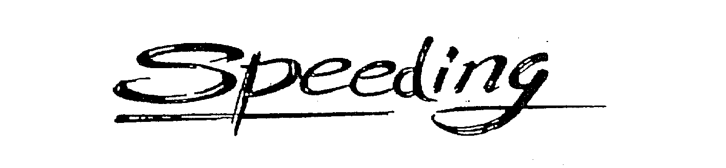 Trademark Logo SPEEDING