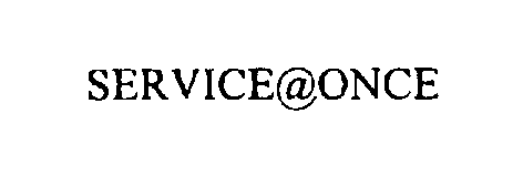 Trademark Logo SERVICE@ONCE