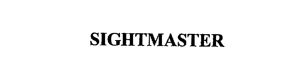 Trademark Logo SIGHTMASTER