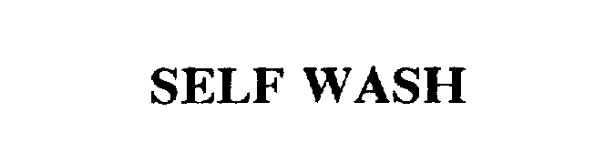 Trademark Logo SELF WASH