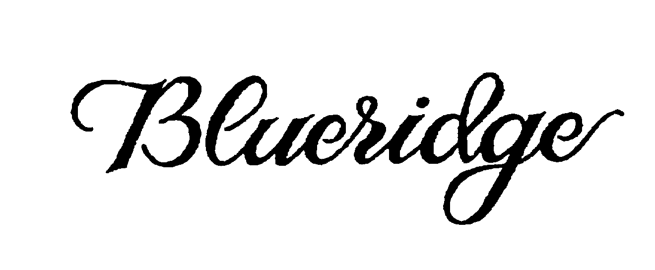 Trademark Logo BLUERIDGE