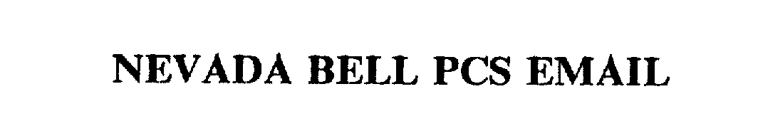  NEVADA BELL PCS EMAIL