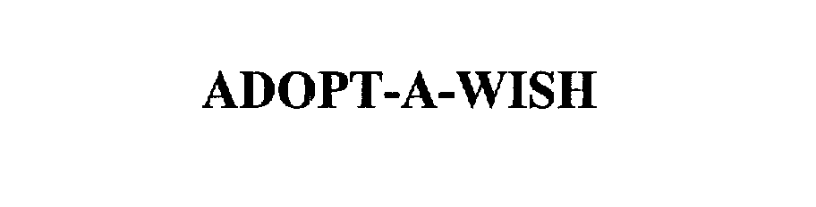 Trademark Logo ADOPT-A-WISH