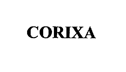 Trademark Logo CORIXA