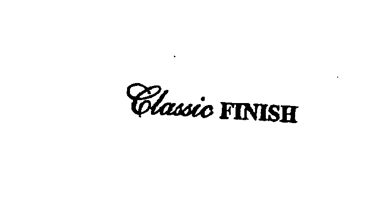 Trademark Logo CLASSIC FINISH