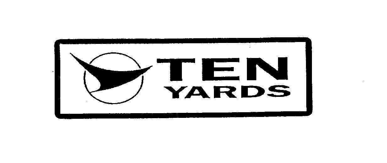 Trademark Logo TEN YARDS