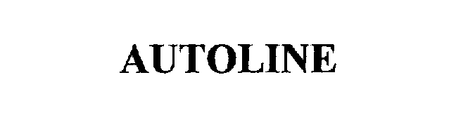 Trademark Logo AUTOLINE