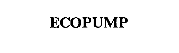 Trademark Logo ECOPUMP