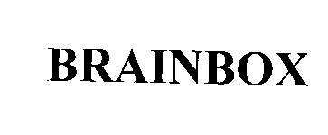 Trademark Logo BRAINBOX